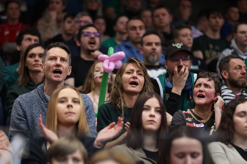 Śląsk Wrocław - Trefl Sopot, 23 grudnia 2023 r. - zdjęcia kibiców