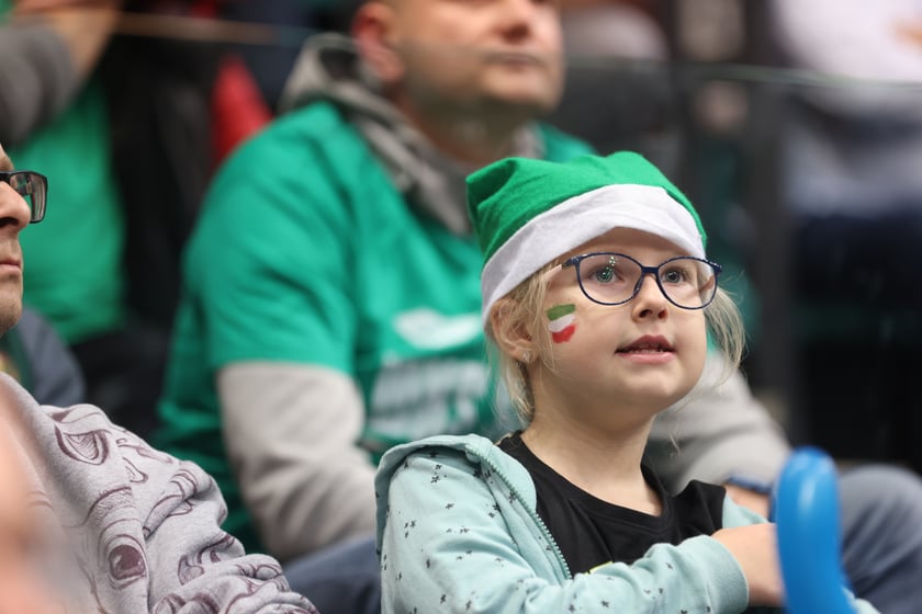 Śląsk Wrocław - Trefl Sopot, 23 grudnia 2023 r. - zdjęcia kibiców