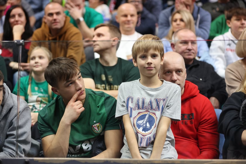 Śląsk Wrocław - Trefl Sopot, 23 grudnia 2023 r. - zdjęcia kibiców