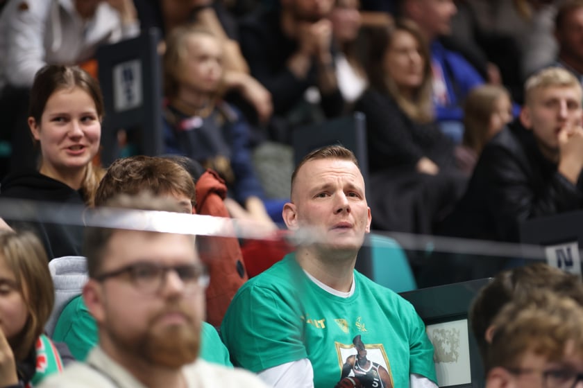 Śląsk Wrocław - Trefl Sopot, 23 grudnia 2023 r. - zdjęcia kibiców