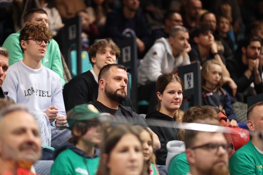 Śląsk Wrocław - Trefl Sopot, 23 grudnia 2023 r. - zdjęcia kibiców