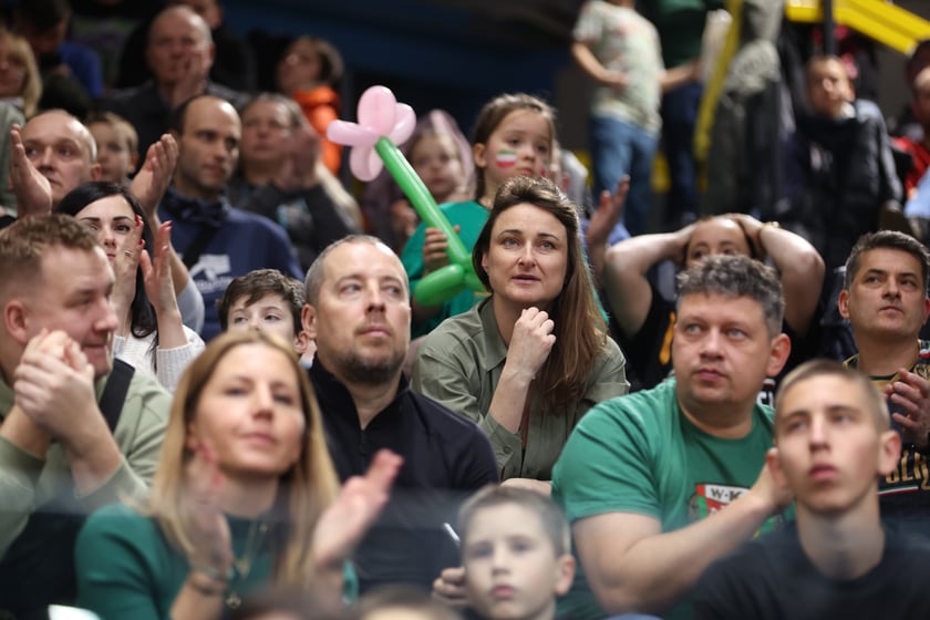 Śląsk Wrocław - Trefl Sopot, 23 grudnia 2023 r. - zdjęcia kibiców