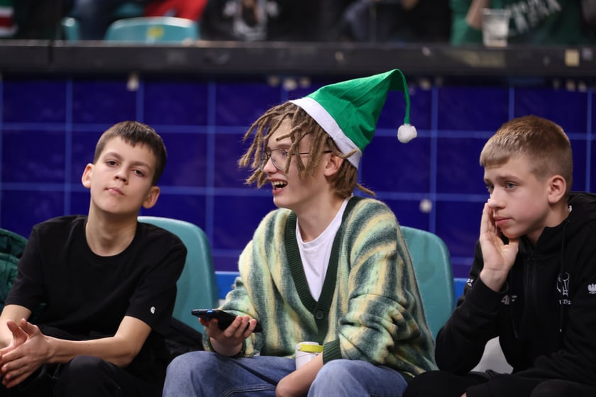 Śląsk Wrocław - Trefl Sopot, 23 grudnia 2023 r. - zdjęcia kibiców