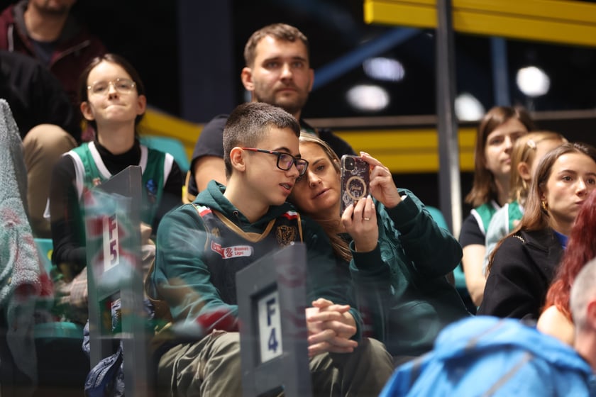 Śląsk Wrocław - Trefl Sopot, 23 grudnia 2023 r. - zdjęcia kibiców