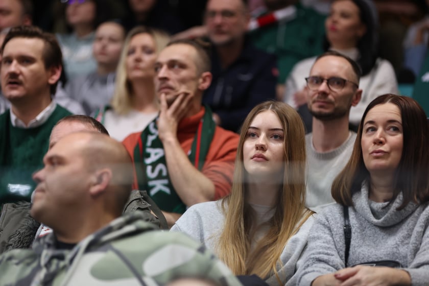 Śląsk Wrocław - Trefl Sopot, 23 grudnia 2023 r. - zdjęcia kibiców