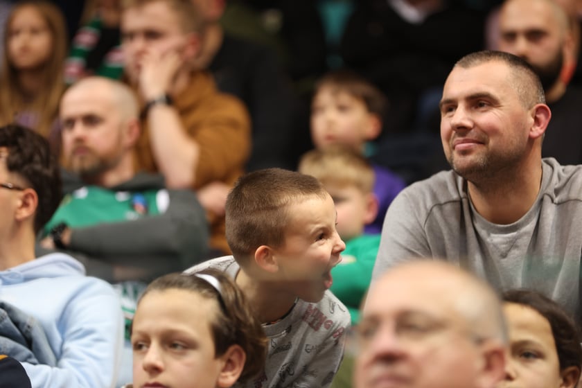 Śląsk Wrocław - Trefl Sopot, 23 grudnia 2023 r. - zdjęcia kibiców