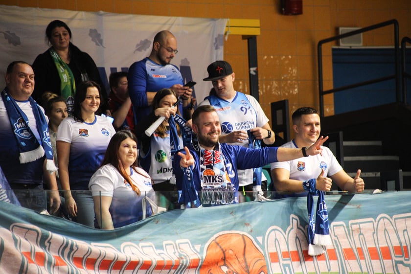 Koszykówka WKS Śląsk Wrocław - MKS Dąbrowa Górnicza. 7 stycznia 2024 Hala Orbita. Zdjęcia