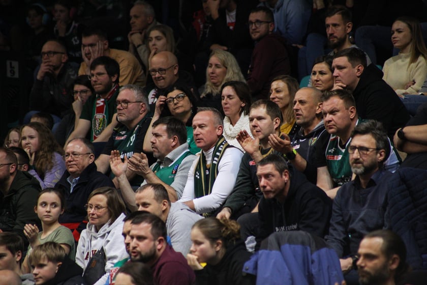 Koszykówka WKS Śląsk Wrocław - MKS Dąbrowa Górnicza. 7 stycznia 2024 Hala Orbita. Zdjęcia