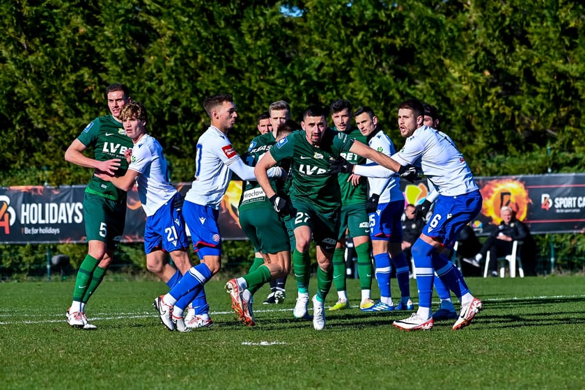 Sparing Śląska Wrocław z Hajdukiem Split