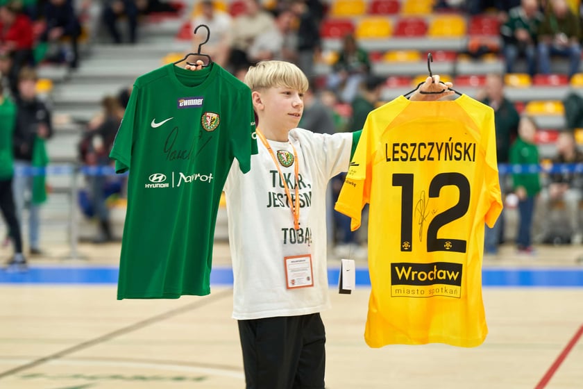 Charytatywny turniej piłkarski Tokar Cup, luty 2024, hala AWF Wrocław