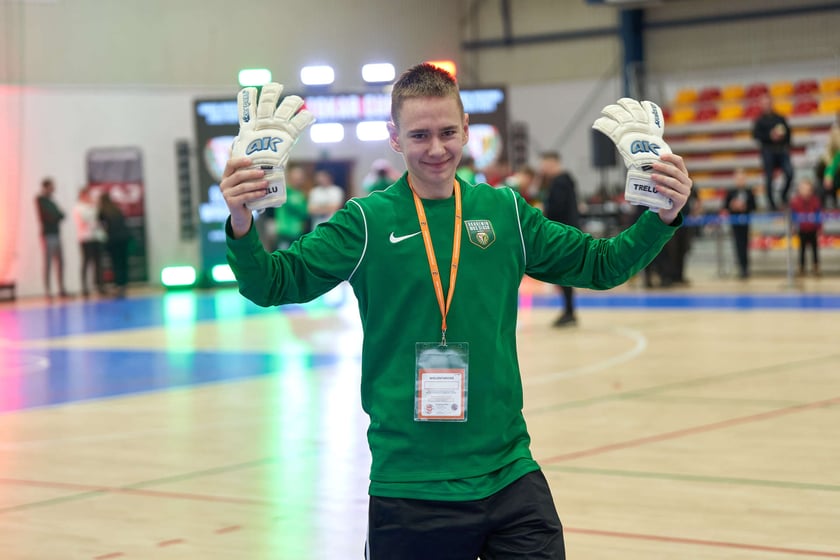 Charytatywny turniej piłkarski Tokar Cup, luty 2024, hala AWF Wrocław