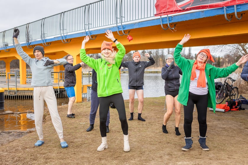 Wrocławskie Morsy na Morskim Oku - luty 2024