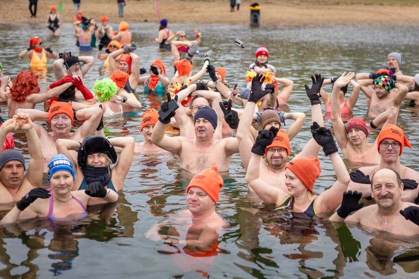Wrocławskie Morsy na Morskim Oku - luty 2024