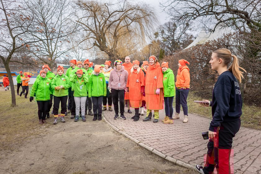 Wrocławskie Morsy na Morskim Oku - luty 2024