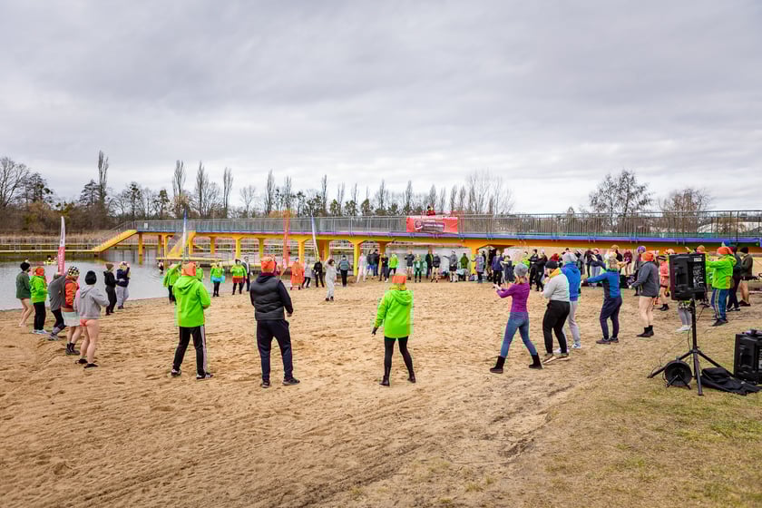 Wrocławskie Morsy na Morskim Oku - luty 2024