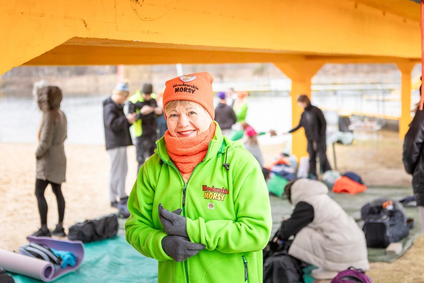 Wrocławskie Morsy na Morskim Oku - luty 2024