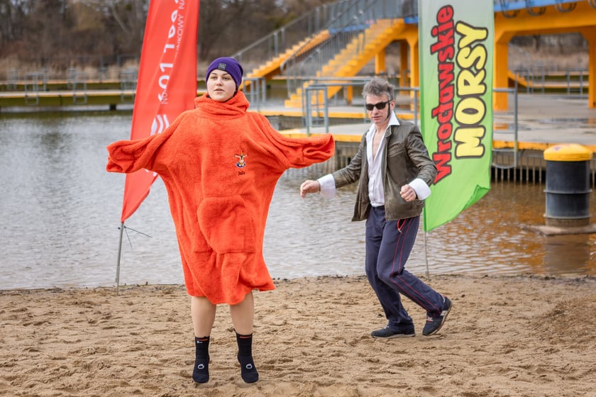Wrocławskie Morsy na Morskim Oku - luty 2024
