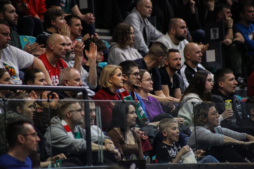 Śląsk Wrocław vs. Turk Ankara w hali Orbita, 6 lutego 2024