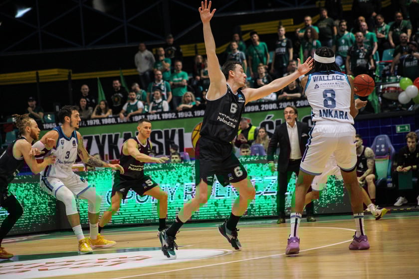Śląsk Wrocław vs. Turk Ankara w hali Orbita, 6 lutego 2024