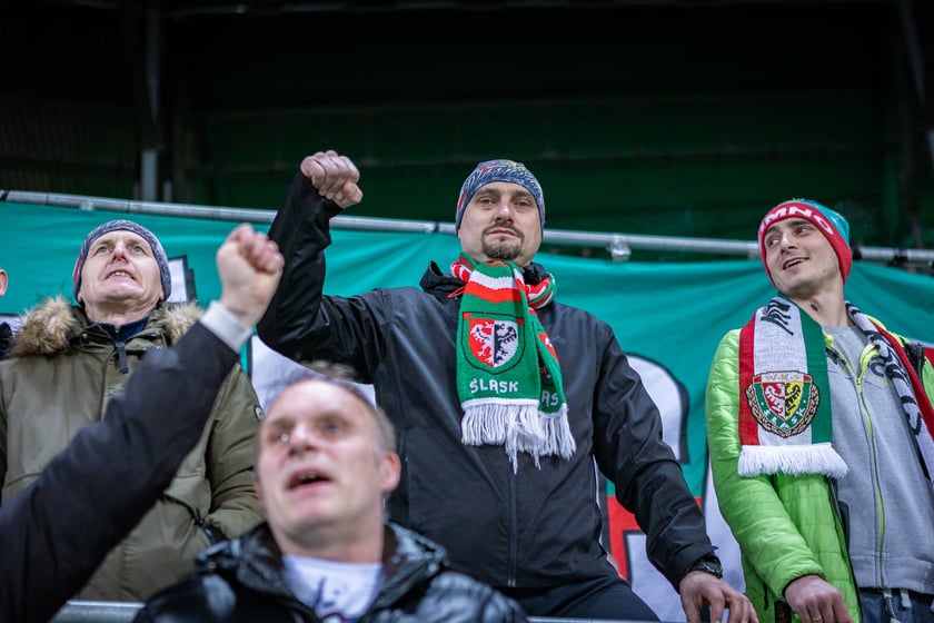 Mecz Śląsk - Pogoń 11 lutego na Tarczyński Arenie
