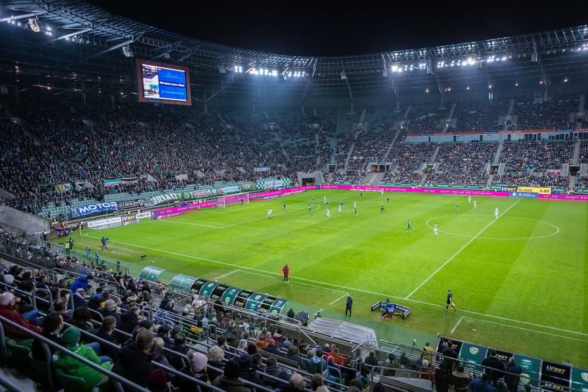 Mecz Śląsk - Pogoń 11 lutego na Tarczyński Arenie