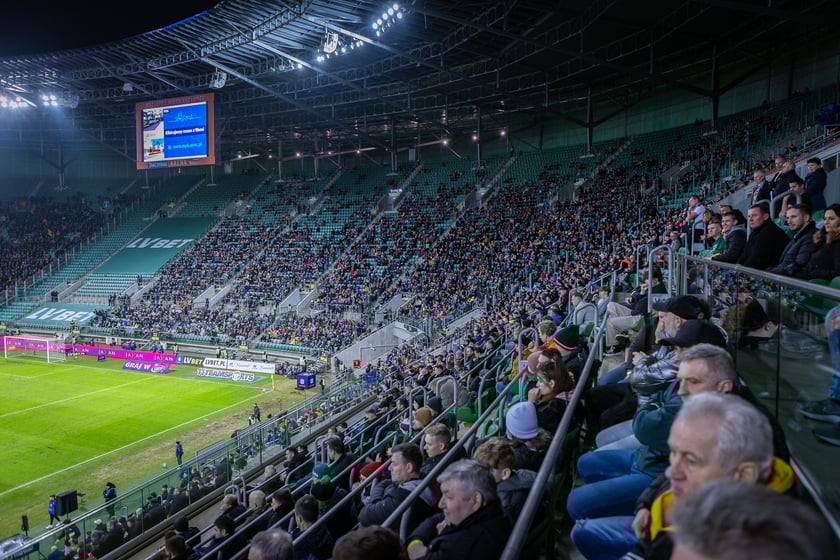 Mecz Śląsk - Pogoń 11 lutego na Tarczyński Arenie