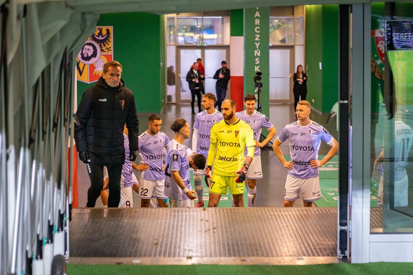 Mecz Śląsk - Pogoń 11 lutego na Tarczyński Arenie