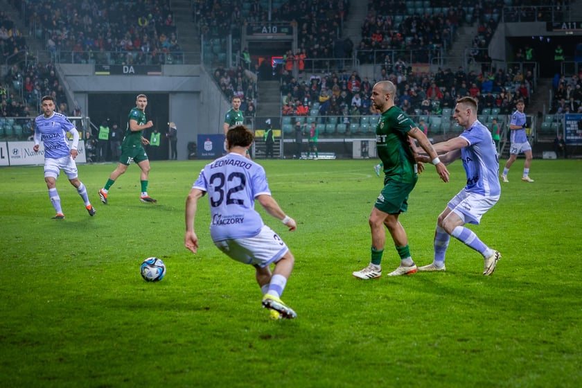 Mecz Śląsk - Pogoń 11 lutego na Tarczyński Arenie