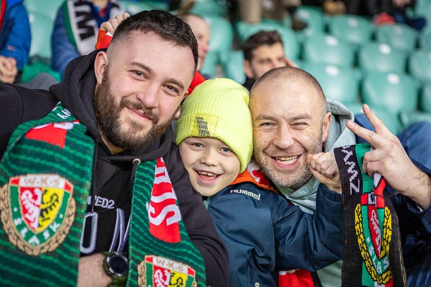 Zdjęcia kibiców z meczu Śląsk Wrocław - Stal Mielec