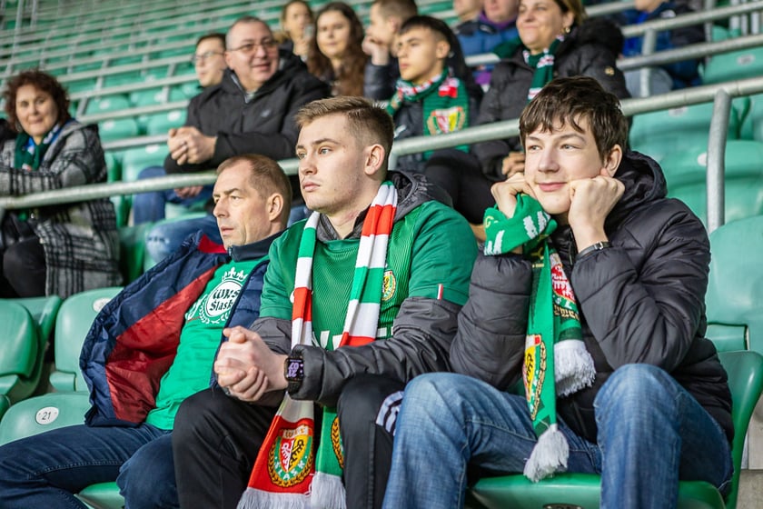 Zdjęcia kibiców z meczu Śląsk Wrocław - Stal Mielec