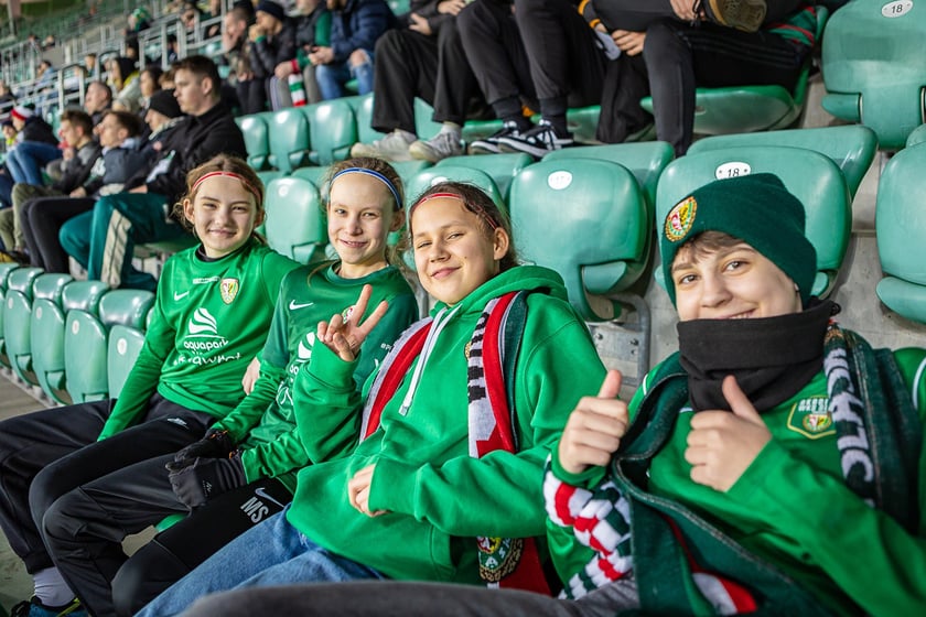 Zdjęcia kibiców z meczu Śląsk Wrocław - Stal Mielec