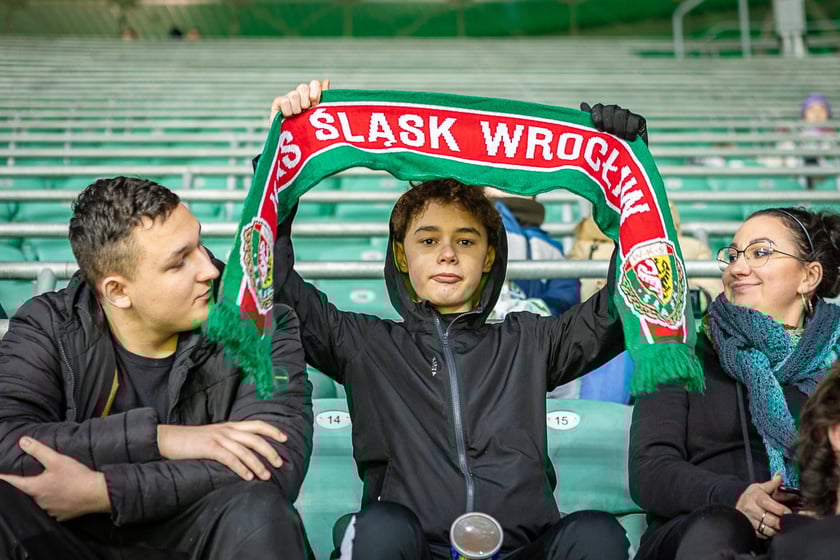 Zdjęcia kibiców z meczu Śląsk Wrocław - Stal Mielec