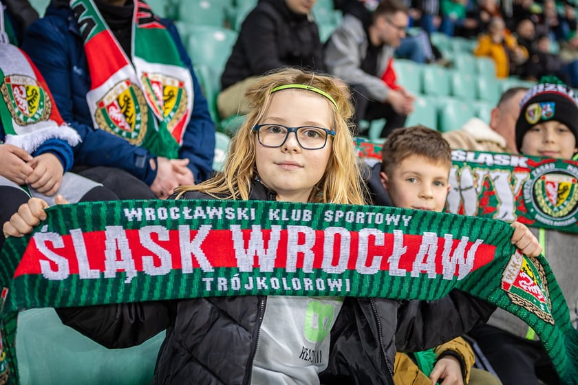 Zdjęcia kibiców z meczu Śląsk Wrocław - Stal Mielec