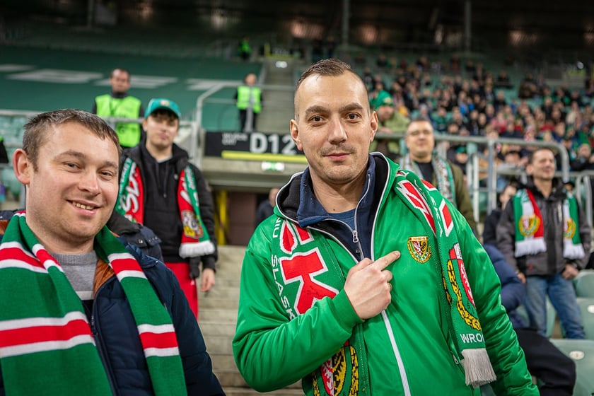 Zdjęcia kibiców z meczu Śląsk Wrocław - Stal Mielec