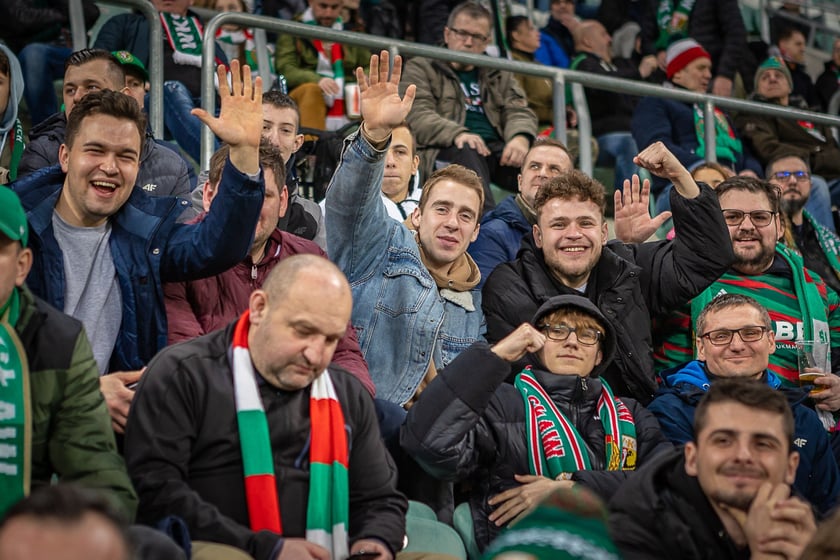 Zdjęcia kibiców z meczu Śląsk Wrocław - Stal Mielec