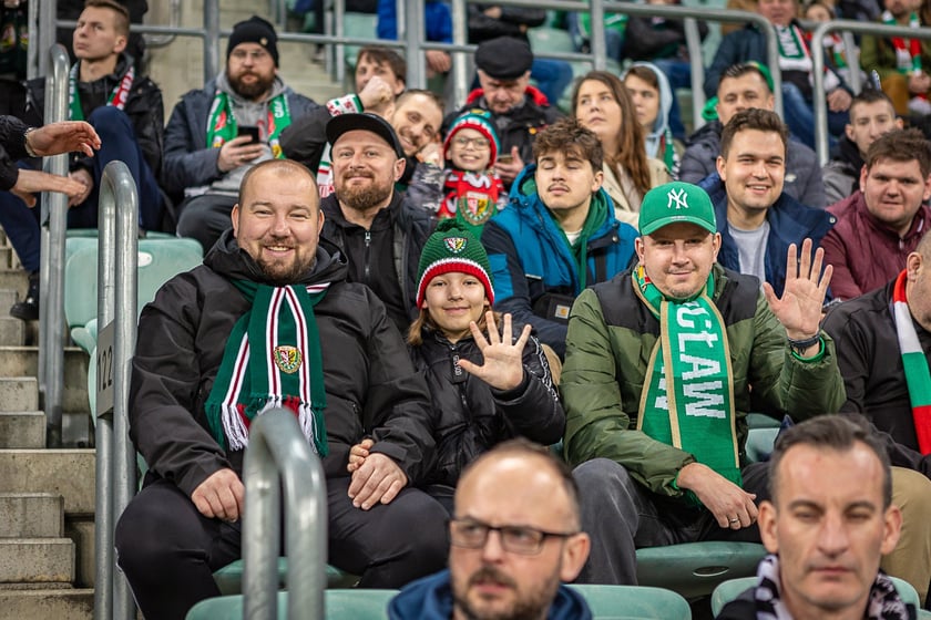 Zdjęcia kibiców z meczu Śląsk Wrocław - Stal Mielec