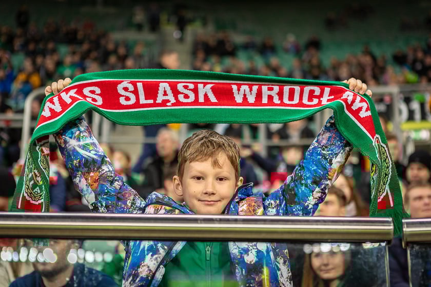 Zdjęcia kibiców z meczu Śląsk Wrocław - Stal Mielec