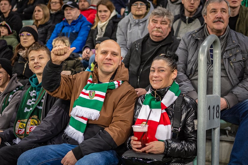 Zdjęcia kibiców z meczu Śląsk Wrocław - Stal Mielec