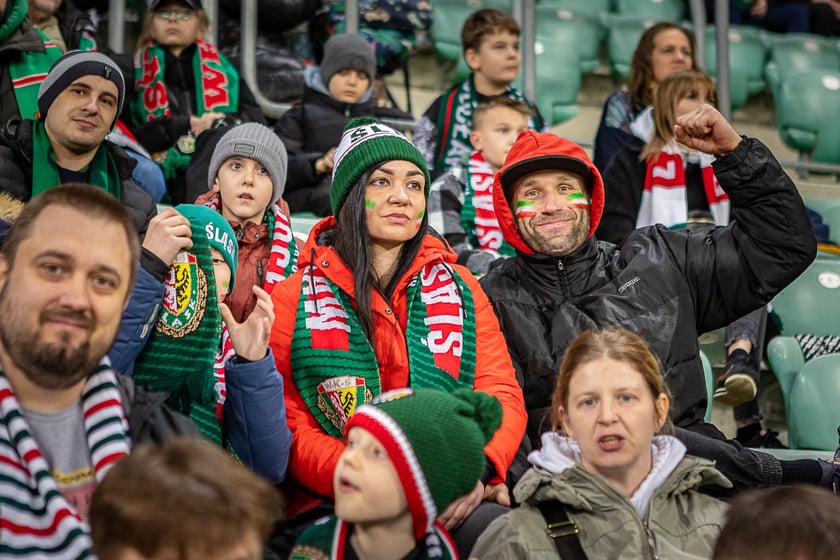 Zdjęcia kibiców z meczu Śląsk Wrocław - Stal Mielec