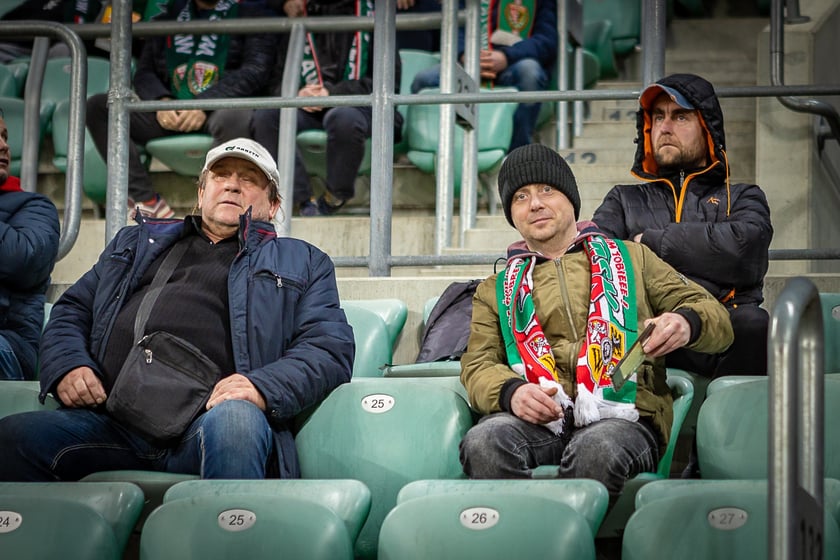Zdjęcia kibiców z meczu Śląsk Wrocław - Stal Mielec