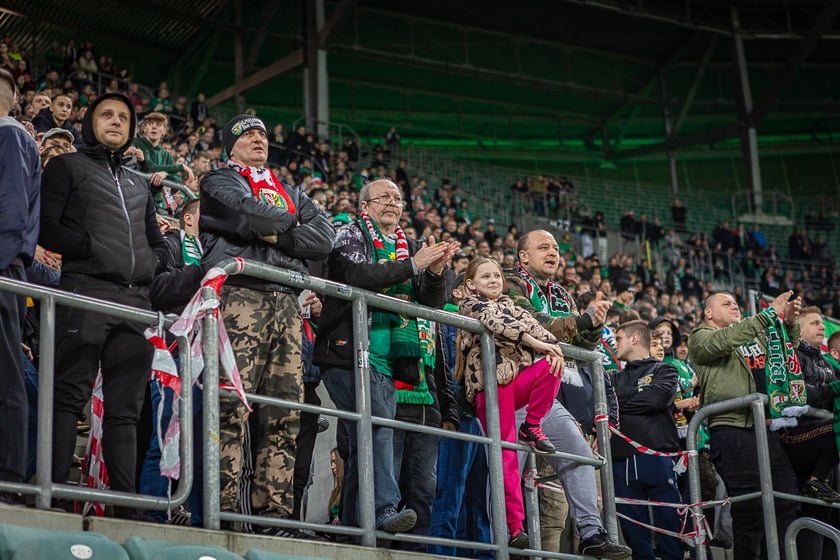 Zdjęcia kibiców z meczu Śląsk Wrocław - Stal Mielec