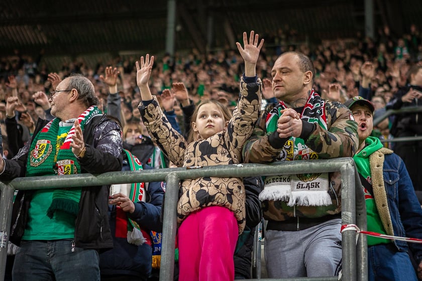 Zdjęcia kibiców z meczu Śląsk Wrocław - Stal Mielec