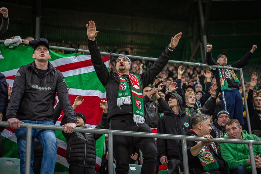 Zdjęcia kibiców z meczu Śląsk Wrocław - Stal Mielec