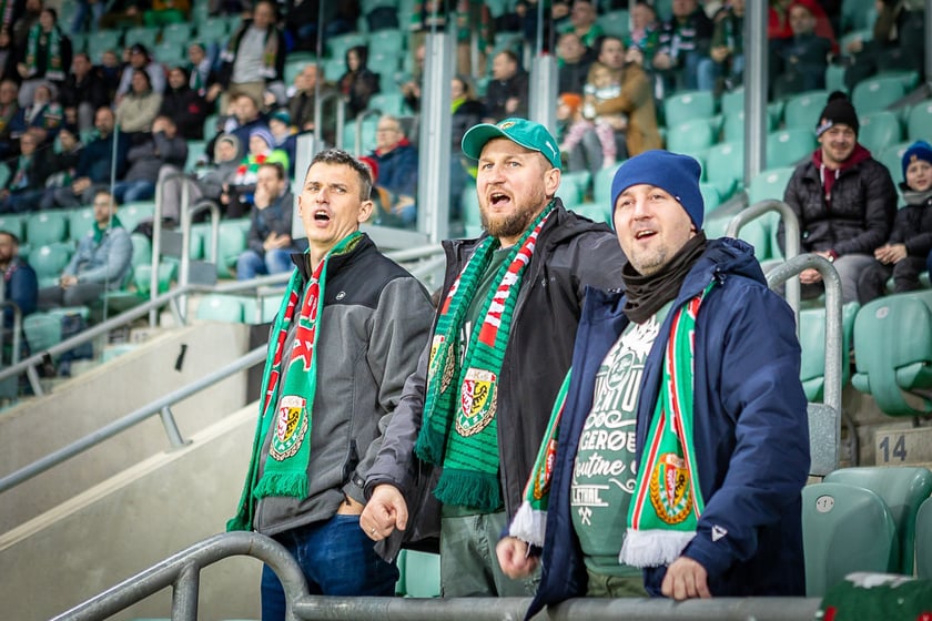 Zdjęcia kibiców z meczu Śląsk Wrocław - Stal Mielec