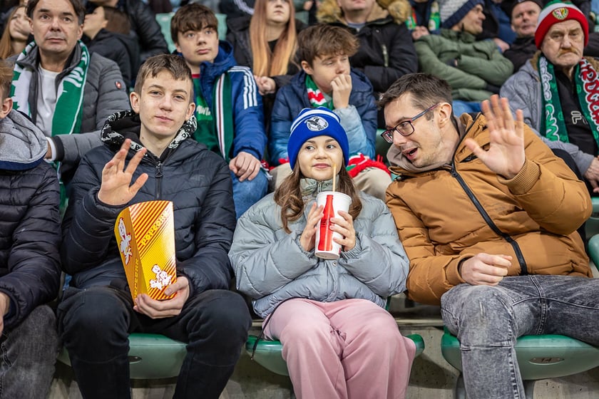 Zdjęcia kibiców z meczu Śląsk Wrocław - Stal Mielec