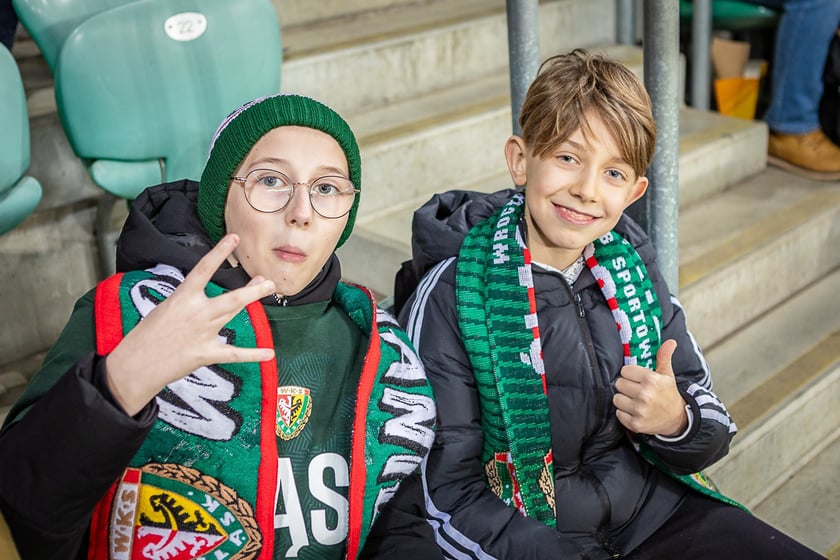 Zdjęcia kibiców z meczu Śląsk Wrocław - Stal Mielec