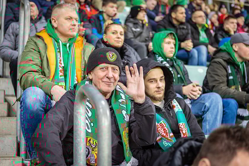 Zdjęcia kibiców z meczu Śląsk Wrocław - Stal Mielec