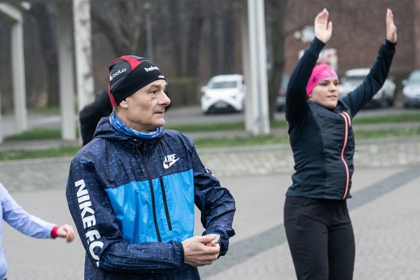 Pierwszy trening przygotowawczy do 10. Nocnego Wrocław Półmaratonu