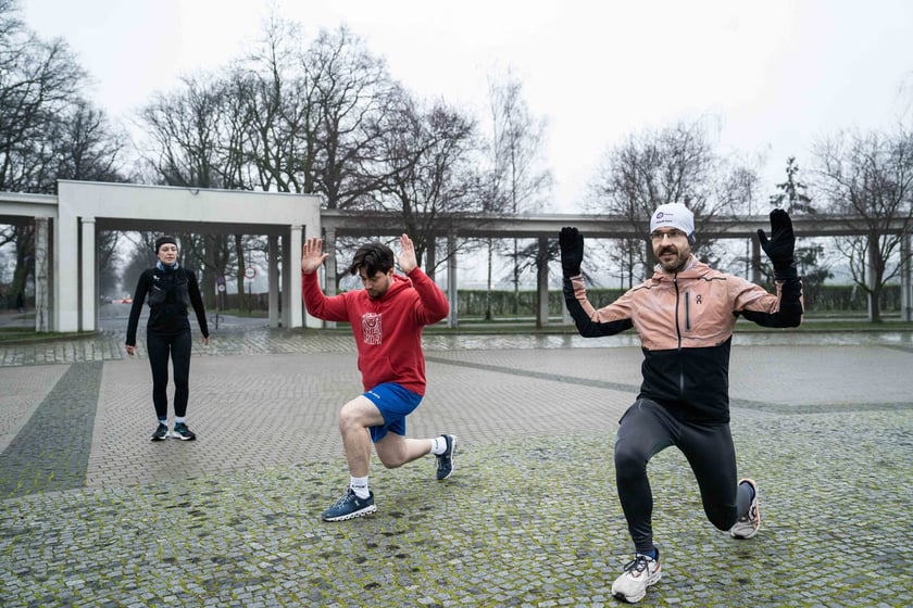 Pierwszy trening przygotowawczy do 10. Nocnego Wrocław Półmaratonu
