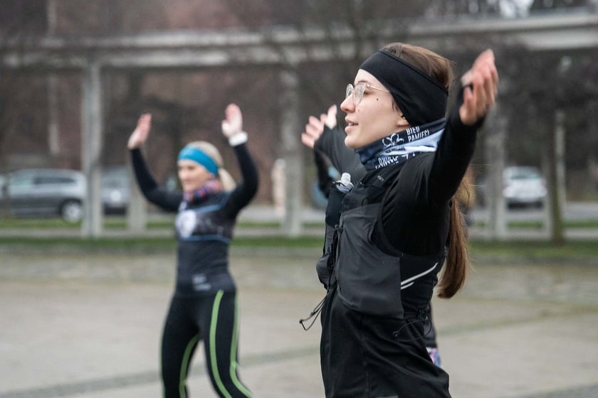 Pierwszy trening przygotowawczy do 10. Nocnego Wrocław Półmaratonu